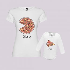pack camiseta pizza