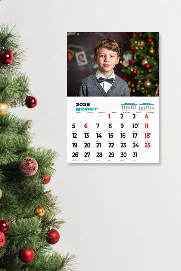 calendario navidad colegios