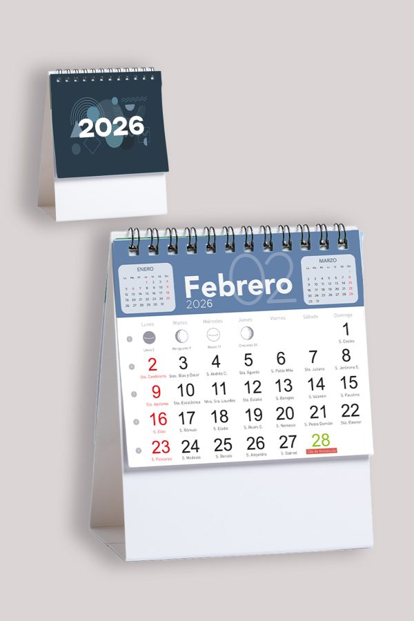 Calendario de sobremesa 2026 - Imagen 2