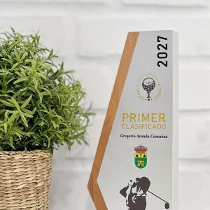 Trofeo o placa personalizada