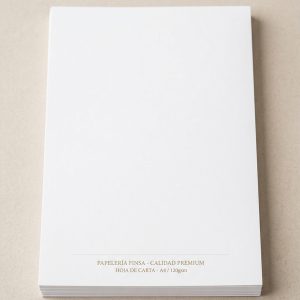 hoja de carta corporativa