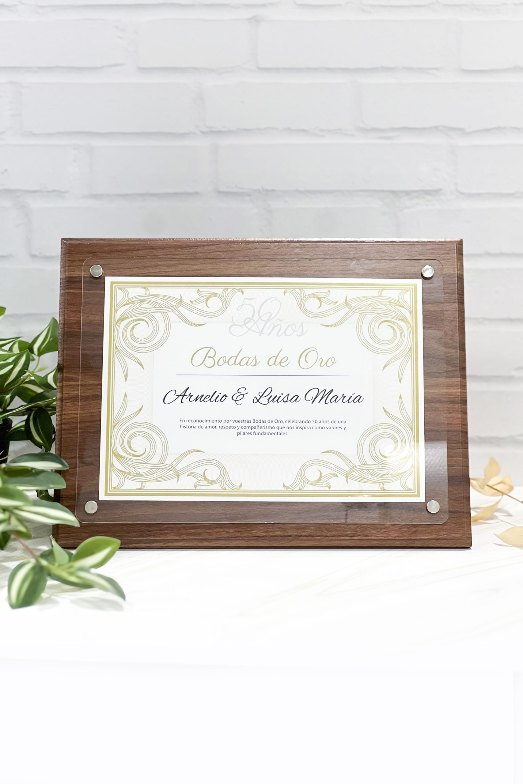 Trofeo o placa personalizada - Imagen 12