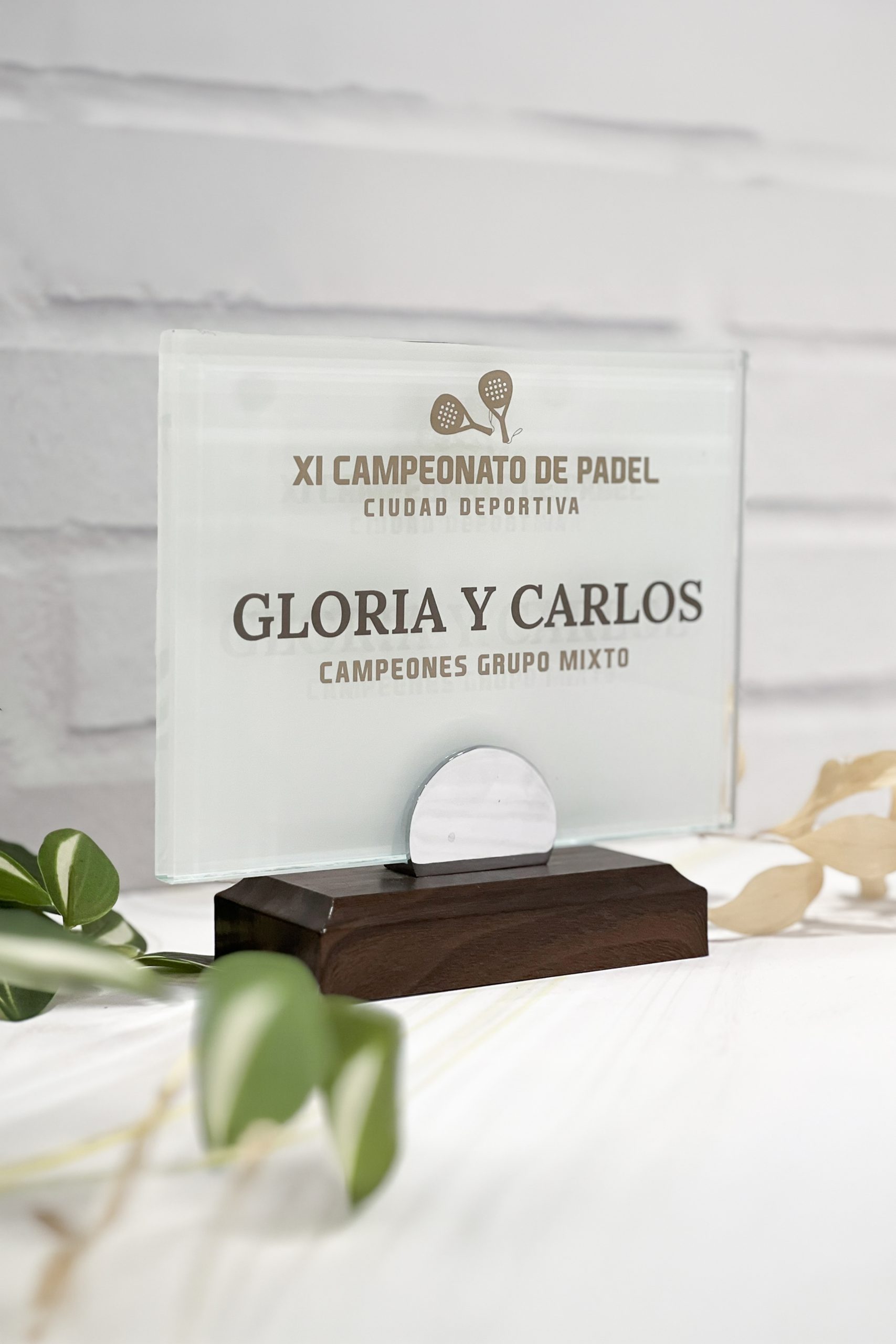 Trofeo o placa personalizada - Imagen 11